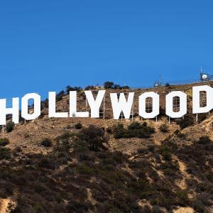 Hollywood sign on hillside